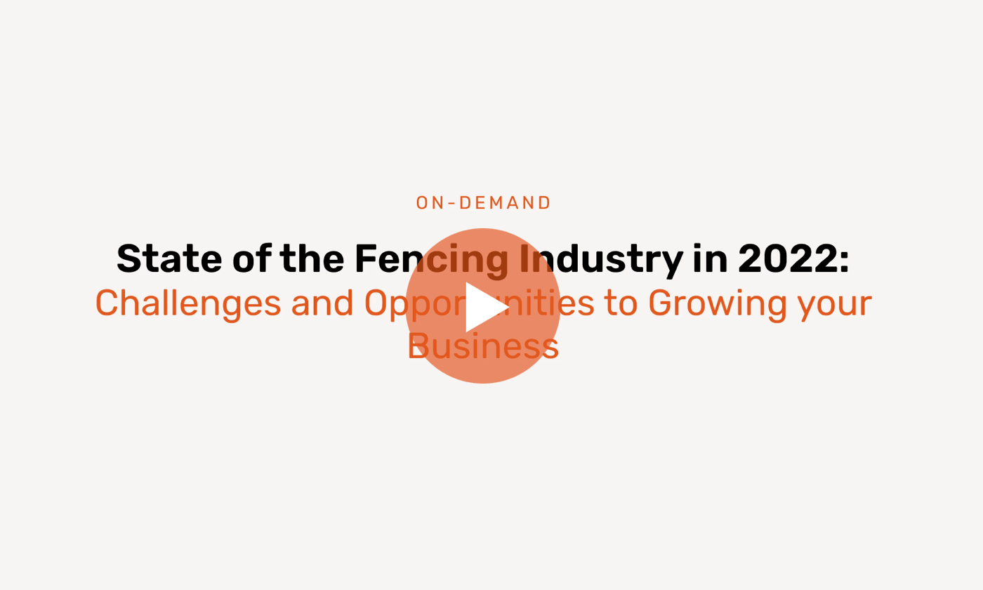 State of the Fencing Industry webinar