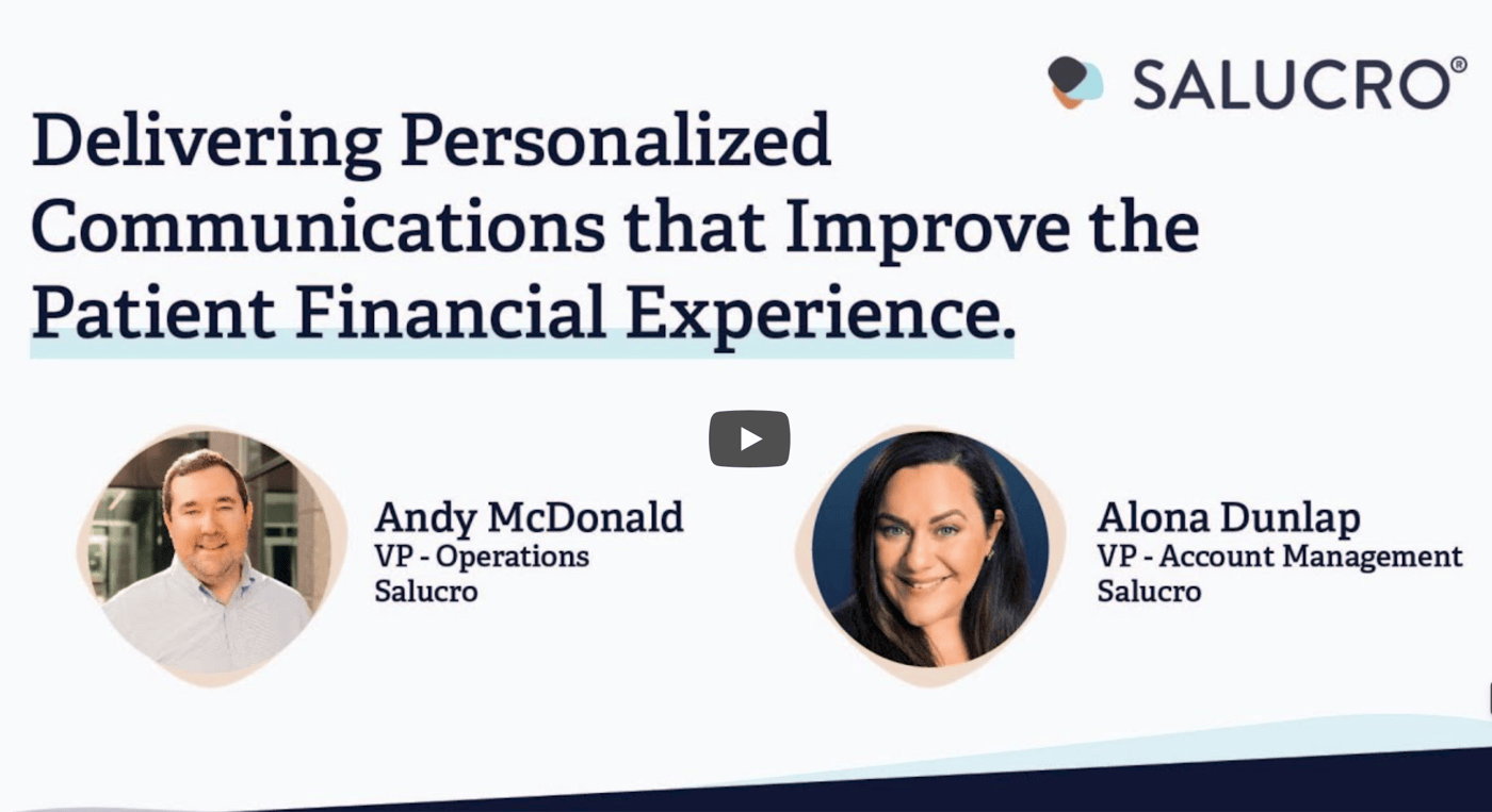 Communications That Improve the Financial Experience webinar